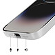 Acheter Avizar Coque pour iPhone 14 Pro Compatible MagSafe Finition AG Glass Mate