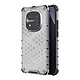 Avizar Coque pour Redmi Note 15 Pro Plus 5G Renforcée Texturée Nid d'Abeille Blanc - Structure hybride en polycarbonate et silicone conçue pour mieux absorber les chocs du quotidien