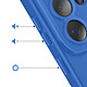 Acheter Avizar Coque pour Galaxy S26 Ultra en Silicone Souple avec Renfort Bloc Caméra Bleu