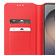 Avizar Étui à Clapet pour Galaxy S26 Ultra Magnétique Fonction Stand Classic Edition Rouge pas cher