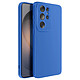 Avizar Coque pour Galaxy S26 Ultra en Silicone Souple avec Renfort Bloc Caméra Bleu - Coque en silicone souple absorbant les chocs, idéale pour protéger efficacement votre Samsung Galaxy S26 Ultra contre les rayures et les petits impacts quotidiens