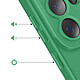 Acheter Avizar Coque pour Galaxy S26 Ultra en Silicone Souple avec Renfort Bloc Caméra Vert