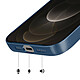 Acheter Avizar Coque pour iPhone 12 Pro Max Compatible MagSafe Finition AG Glass Mate