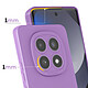 Avis Avizar Coque pour Redmi Note 15 en Silicone Souple avec Renfort Bloc Caméra Violet