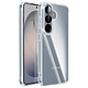 Mayaxess Coque pour Galaxy S26 Plus Protection Souple en Silicone Transparent Silicone souple résistant offrant une protection efficace contre rayures et petits chocs