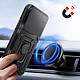 Mayaxess Coque pour Redmi Note 15 Pro 5G avec Cache Caméra Coulissante / Bague Magnétique Noir pas cher