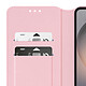 Avizar Étui à Clapet pour Galaxy S26 Plus Magnétique Fonction Stand Classic Edition Rose pas cher