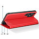 Acheter Avizar Étui à Clapet pour Galaxy S26 Ultra Magnétique Fonction Stand Classic Edition Rouge