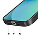 Avizar Coque pour iPhone 13 Compatible MagSafe Finition AG Glass Mate pas cher