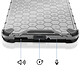 Avizar Coque pour Redmi Note 15 Pro 5G Renforcée Texturée Nid d'Abeille pas cher