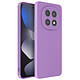 Avizar Coque pour Redmi Note 15 en Silicone Souple avec Renfort Bloc Caméra Violet - Coque en silicone souple absorbant les chocs, idéale pour protéger efficacement votre Xiaomi Redmi Note 15 4G/5G contre les rayures et les petits impacts quotidiens