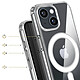 Avis Avizar Coque Magsafe pour iPhone 13 Mini Protection Rigide Antichoc et Transparente Transparent