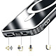 Acheter Avizar Coque Magsafe pour iPhone 13 Mini Protection Rigide Antichoc et Transparente Transparent