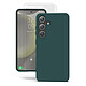 Evetane Coque Samsung Galaxy S24 + Silicone Liquide Verte + 2 Vitres en Verre Trempé Protection écran Coque Samsung Galaxy S24 + Silicone Liquide Verte + 2 Vitres en Verre Trempé Protection écran