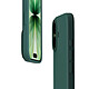 Avis Evetane Coque iPhone 17 Silicone liquide Verte + 2 Vitres en Verre trempé Protection écran Antichocs