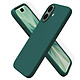 Evetane Coque iPhone 17 Silicone liquide Verte + 2 Vitres en Verre trempé Protection écran Antichocs Coque iPhone 17 Silicone liquide Verte + 2 Vitres en Verre trempé Protection écran Antichocs
