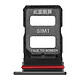 Clappio Tiroir Carte SIM pour Redmi Note 14 Pro 5G Double Nano SIM Tiroir carte SIM noir pour Redmi Note 14 Pro 5G remplaçant idéalement un support SIM endommagé ou perdu