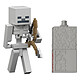 Minecraft - Figurine Squelette 8 cm Figurine Minecraft Squelette 8 cm.