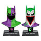 Avis Batman DC Direct - Pack de 2 Mini réplique 1/3 masques de Batman Hush & Knightfall (Jokerized) (Gold Label) 18 cm
