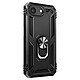 Avizar Coque pour iPhone 17e Antichoc avec Anneau Magnétique Rotatif Noir - Structure hybride en polycarbonate rigide et silicone gel absorbant