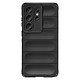 Amorus Coque pour Galaxy S26 Ultra Souple Antichoc Compatible Recharge Sans Fil Qi Noir - Coque antichoc silicone conçue pour protéger efficacement le smartphone contre les chutes