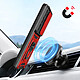 Mayaxess Coque pour Galaxy S26 Ultra avec Cache Caméra Coulissante et Bague Magnétique Rouge pas cher