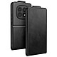 Avizar Étui Vertical pour Redmi Note 15 avec Porte-cartes et Fonction Support Noir Clapet vertical pratique permettant une ouverture rapide à une main tout en protégeant efficacement l'écran au quotidien