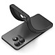 Avizar Coque pour Honor X5c Plus en Silicone Souple avec Renfort Bloc Caméra Noir pas cher