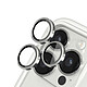 Rhinoshield Protection d'Objectif Caméra pour iPhone 13 Pro / 13 Pro Max Anti-Rayures Argent Verre trempé haute résistance 9H conçu pour protéger efficacement les lentilles contre les rayures, les chocs et l'usure quotidienne