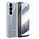 Mayaxess Coque pour Galaxy S26 Plus avec Protection d'Écran en Verre Trempé Transparent Pack de protection comprenant une coque silicone transparente et un verre trempé pour protéger efficacement le smartphone