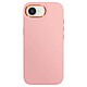 Avizar Coque pour iPhone 17e Finition Mat avec Contour Caméra Métallisé Rose - Structure semi-rigide en silicone et polycarbonate assurant une excellente absorption des chocs tout en conservant une forme fine et élégante