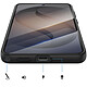 Acheter Avizar Coque pour Galaxy S26 Ultra en Silicone Souple Robuste Noir