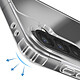 Acheter Avizar Coque pour Galaxy A37 en Silicone avec Cordon en Nylon Tressé 70cm Transparent