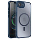 Avizar Coque pour iPhone 17e Compatible MagSafe Collection Frost Color Bleu nuit - Protection renforcée grâce à une structure combinant dos rigide et contour souple, absorbant les chocs, impacts et chutes du quotidien