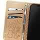 Acheter Avizar Étui Portefeuille pour iPhone 17e Motifs Chat et Chien avec Fonction Support