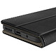 Mayaxess Étui Folio pour Moto G17 avec Porte-cartes et Fonction Support Vidéo Noir pas cher