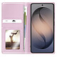 Mayaxess Étui Portefeuille 2 en 1 pour Galaxy S26 Plus avec Coque Détachable Rose champagne pas cher