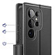 Acheter Mayaxess Étui Portefeuille 2 en 1 pour Galaxy S26 Ultra avec Coque Détachable Noir