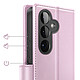 Acheter Mayaxess Étui Portefeuille 2 en 1 pour Galaxy S26 avec Coque Détachable Rose champagne