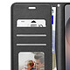 Mayaxess Étui Portefeuille pour Galaxy S26 avec Dragonne et Fonction Stand Noir pas cher