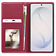 Mayaxess Étui Portefeuille 2 en 1 pour Galaxy S26 Ultra avec Coque Détachable Rouge pas cher