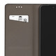 Avis Mayaxess Étui pour Moto G17 Effet Strié avec Porte-carte et Fonction Stand Noir