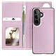 Mayaxess Étui Portefeuille 2 en 1 pour Galaxy S26 avec Coque Détachable Rose champagne Conception 2-en-1 avec coque détachable magnétique pour une utilisation flexible et rapide