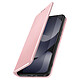 Avizar Étui Folio pour Redmi Note 15 5G / 4G avec Porte-cartes et Fonction Support Rose champagne Couvre l'intégralité du smartphone, offrant une protection complète contre les chocs et les rayures