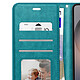 Mayaxess Étui Portefeuille pour Galaxy S26 Plus avec Dragonne et Fonction Stand Turquoise pas cher