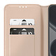 Avizar Étui Folio pour Redmi Note 15 Pro 5G avec Porte-cartes et Fonction Support Dorée pas cher