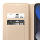 Avizar Étui Folio pour Redmi Note 15 5G / 4G avec Porte-cartes et Fonction Support Dorée pas cher