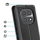 Avis Avizar Étui Folio pour Redmi Note 15 5G / 4G avec Porte-cartes et Fonction Support Noir