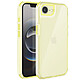 Avizar Coque pour iPhone 17e Renforcée Conception Bi-Matière Texturé Antidérapants Jaune - Structure bi-matière en silicone souple et polycarbonate rigide pour une protection durable contre chocs et rayures