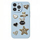 Avis Zanaé Stickers 3D Relief pour Smartphone et Coque Pearl Bunny Motifs Décoratifs Dorée